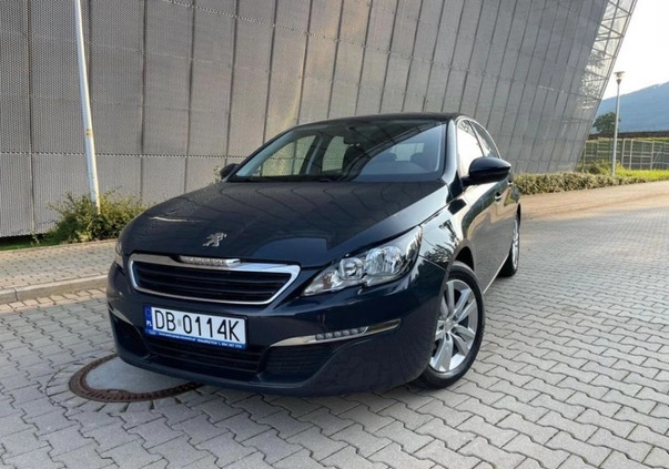 Peugeot 308 cena 35999 przebieg: 81373, rok produkcji 2016 z Wałbrzych małe 37